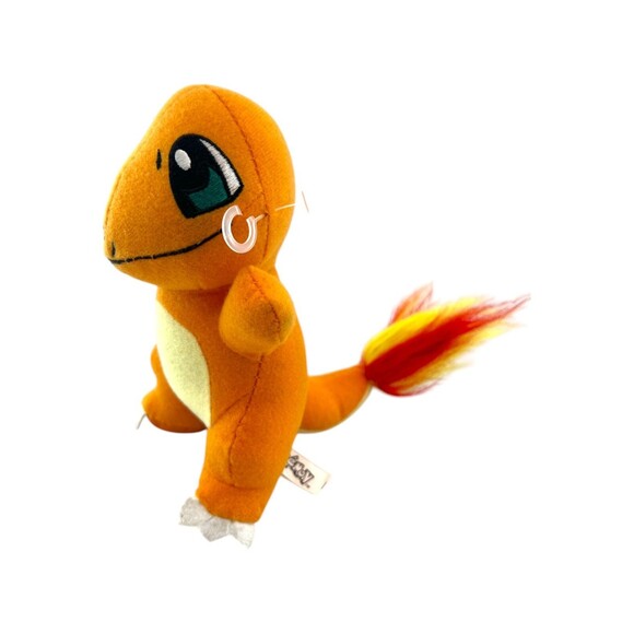 OFFICIALLY LICENSED Nintendo Pokemon Charmander Plush Toy with Fuzzy Fire Tail - Picture 3 of 8